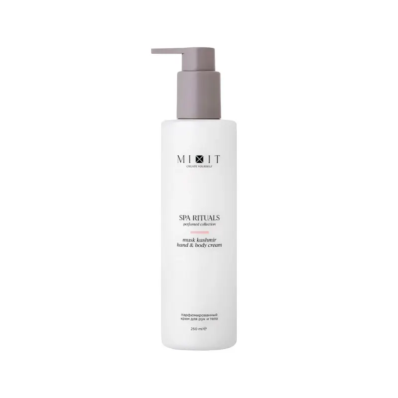 MIXIT Парфюмированный крем для рук и тела с ароматом мускуса Spa Rituals Hand & Body Cream Musk Kashmir 250мл