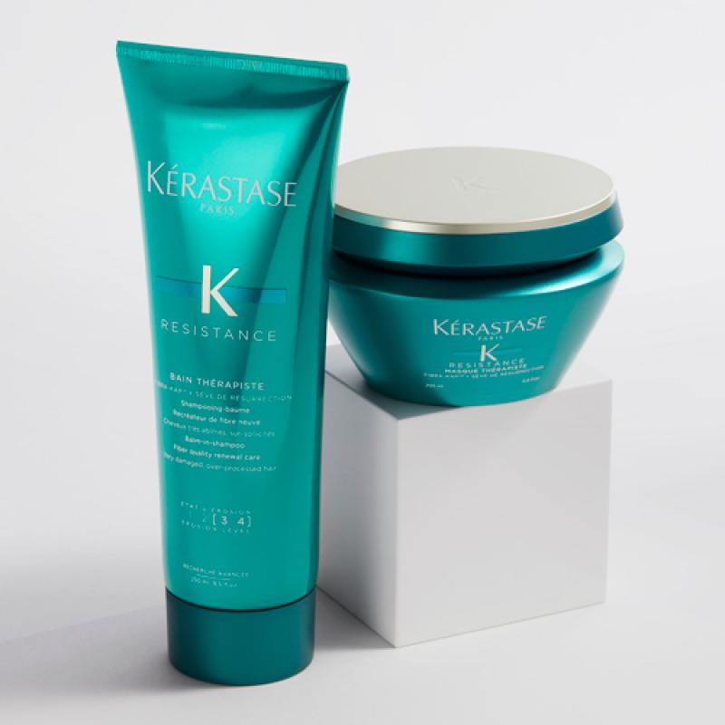 Kerastase гамма Резистанс: Шампунь-Ванна для очень повреждённых волос Терапист, 250 мл