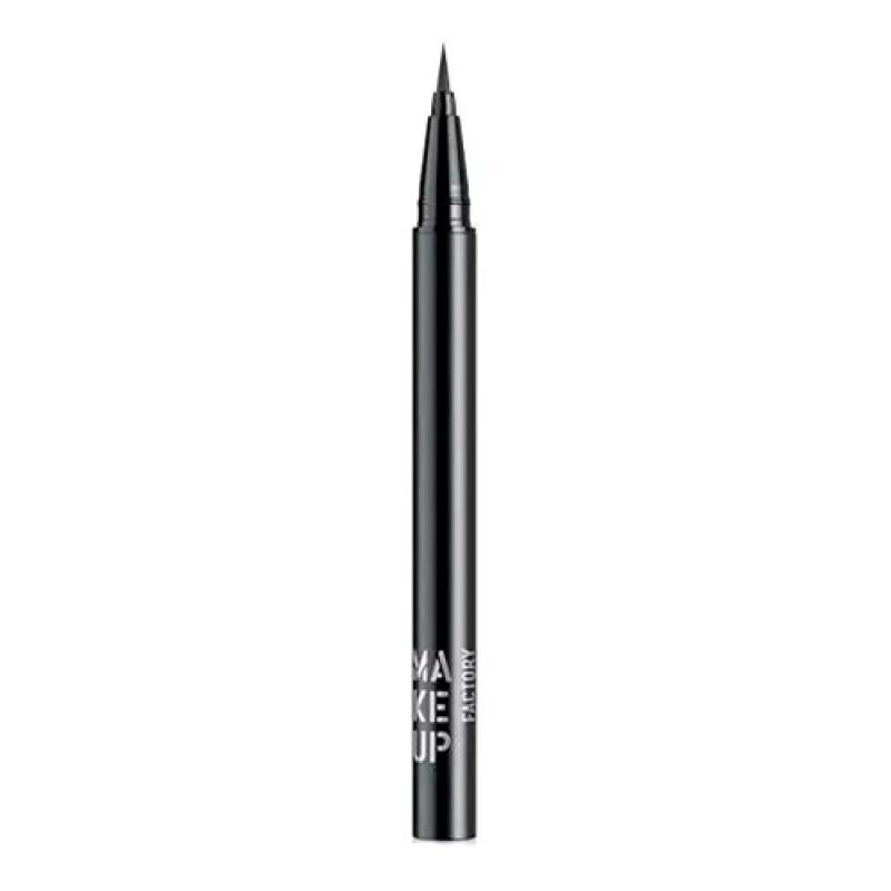 Make up Factory Жидкая подводка для глаз Calligraphic Eye Liner т.01 черный