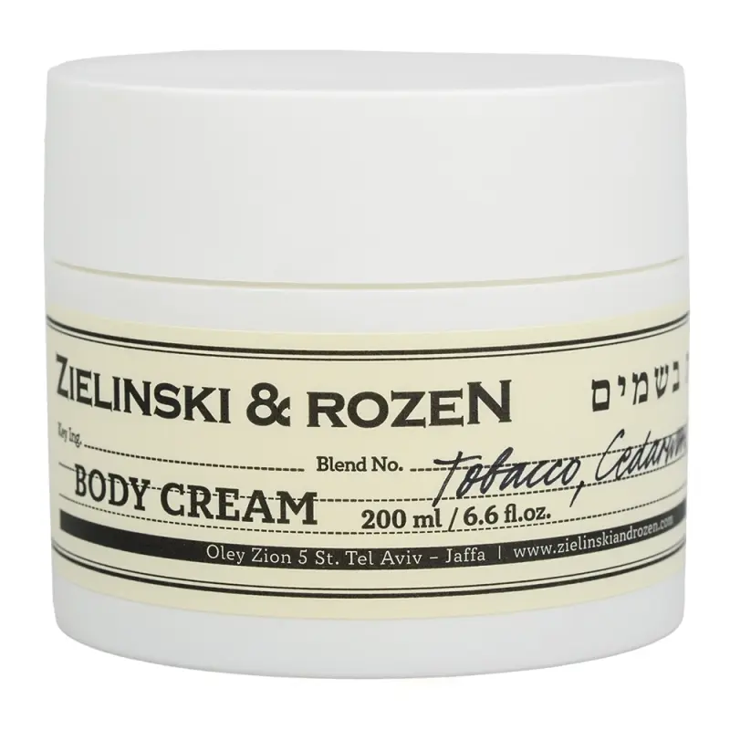 Zielinski & Rozen  Body cream in a jar 8022 Fiction   Крем для тела в банке 8022 Fiction 200мл