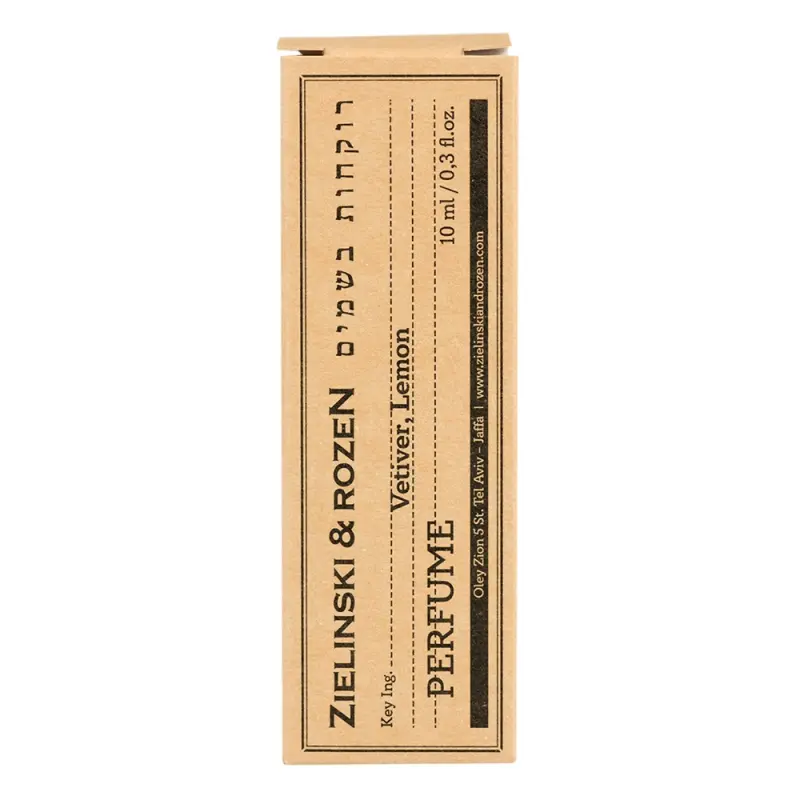Zielinski & Rozen Perfume Vetiver, Lemon Духи Ветивер, Лимон, Бергамот 10мл