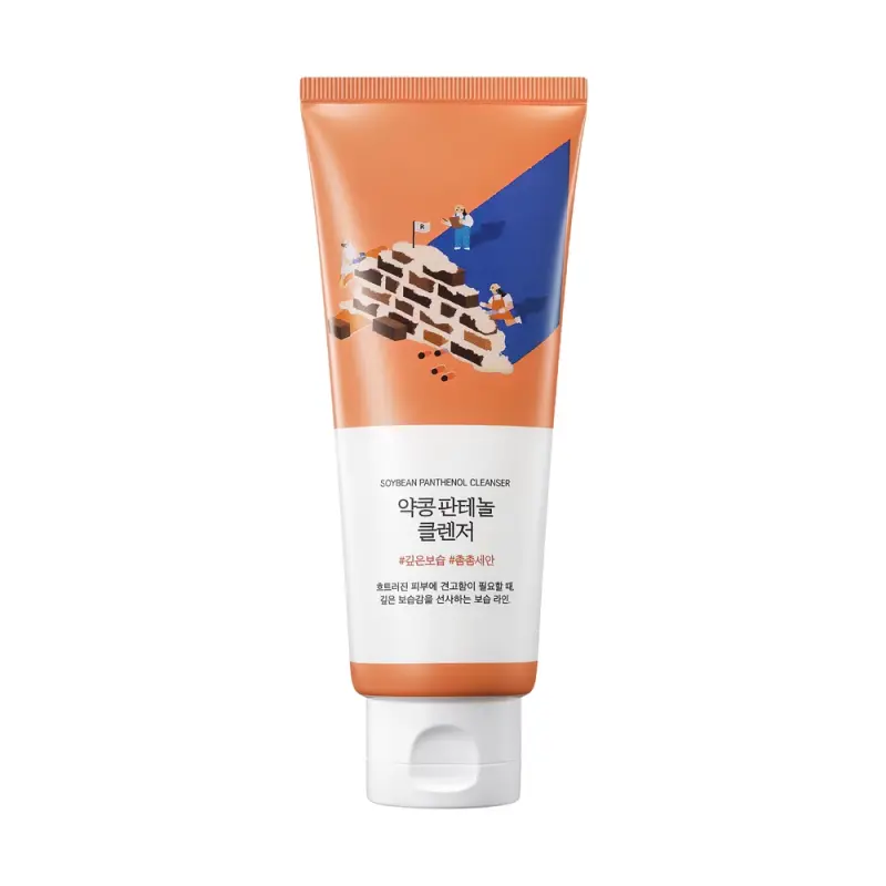 ROUND LAB SOYBEAN PANTHENOL CLEANSER Очищающая пенка 150ml