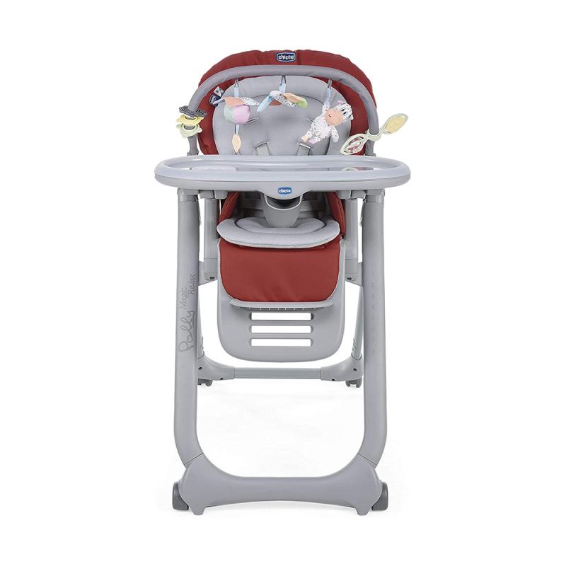 chicco polly magic highchair red