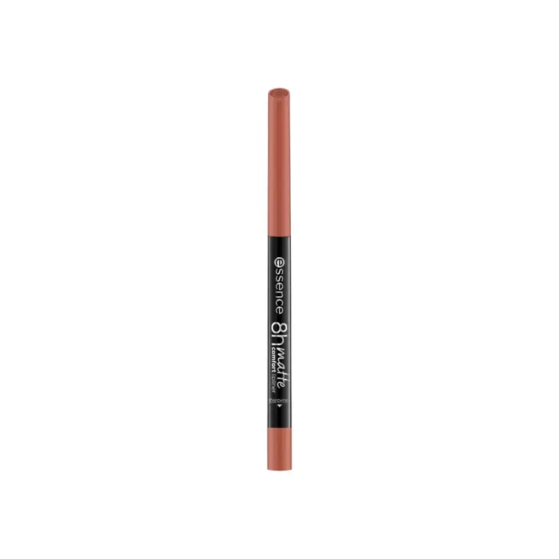 Essence Карандаш для губ 8h matte comfort lipliner 12 1уп