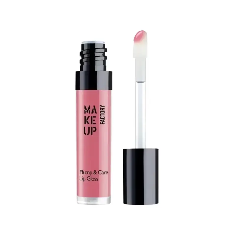 Make Up Factory PLUMP & CARE GLOSS shade 26 Pink Seduction Блеск для губ PLUMP & CARE GLOSS тон 26 Розовый соблазн