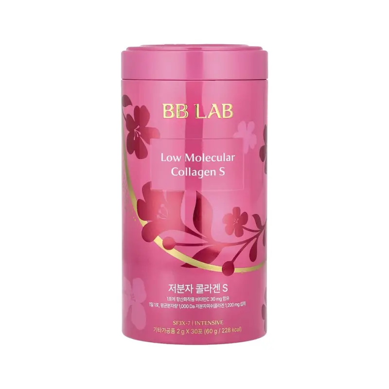 BBLAB БАД : Low Molecular Collagen S/Низкомолекулярный коллаген, 30 пакетиков, 2 г