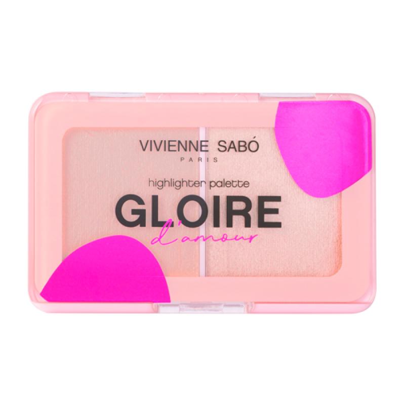 Vivienne Sabo Палетка хайлайтеров Palette illuminatrice Gloire d'amour 02