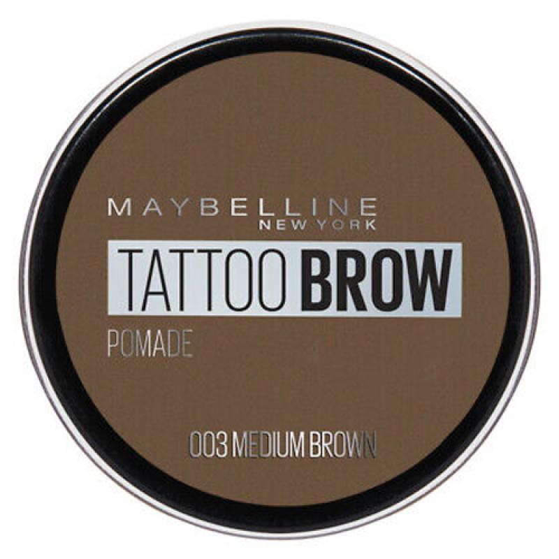 Maybelline Стойкая помада для бровей BROW POMADE, оттенок 03, Коричневый