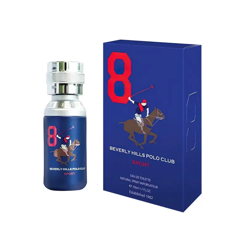 Beverly Hills Polo Club  3PCS Goff Set - Men EDT 50mI + Deodorant 175ml + 50mI Roll On #8 Beverly Hills Polo Club Mastige 3 шт. Подарочный набор для мужчин EDT 50мл + Deo 175мл + 50мл Roll On