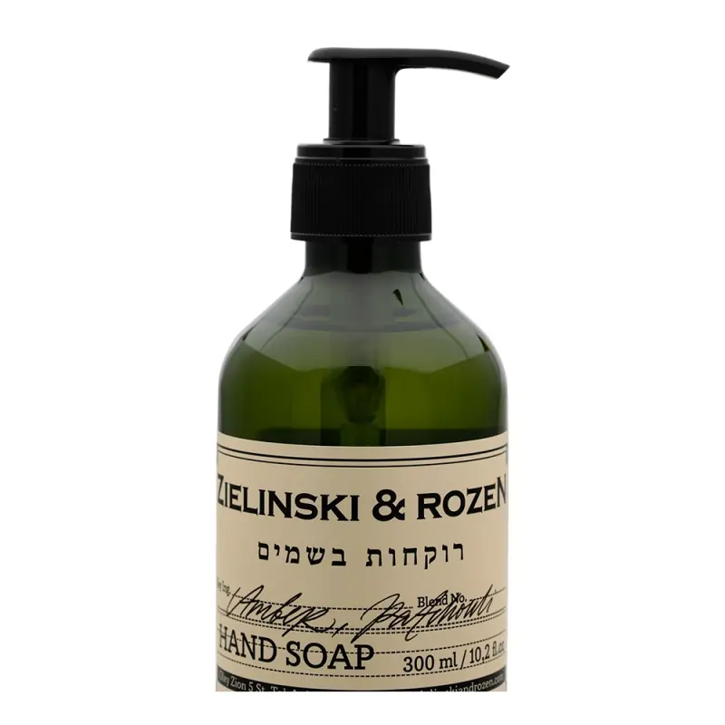 Zielinski & Rozen Liquid soap MOSS Amber, Patchouli Жидкое мыло МОСС Амбра, Пачули 300мл