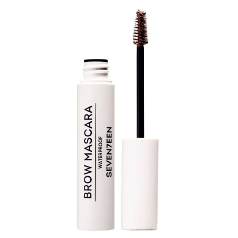 Seventeen Тушь для бровей водостойкая BROW MASCARA waterproof т.03 каштановый