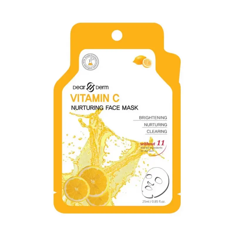 RAINBOW Тканевая маска для лица Vitami (Витамин) Mask Pack for Face