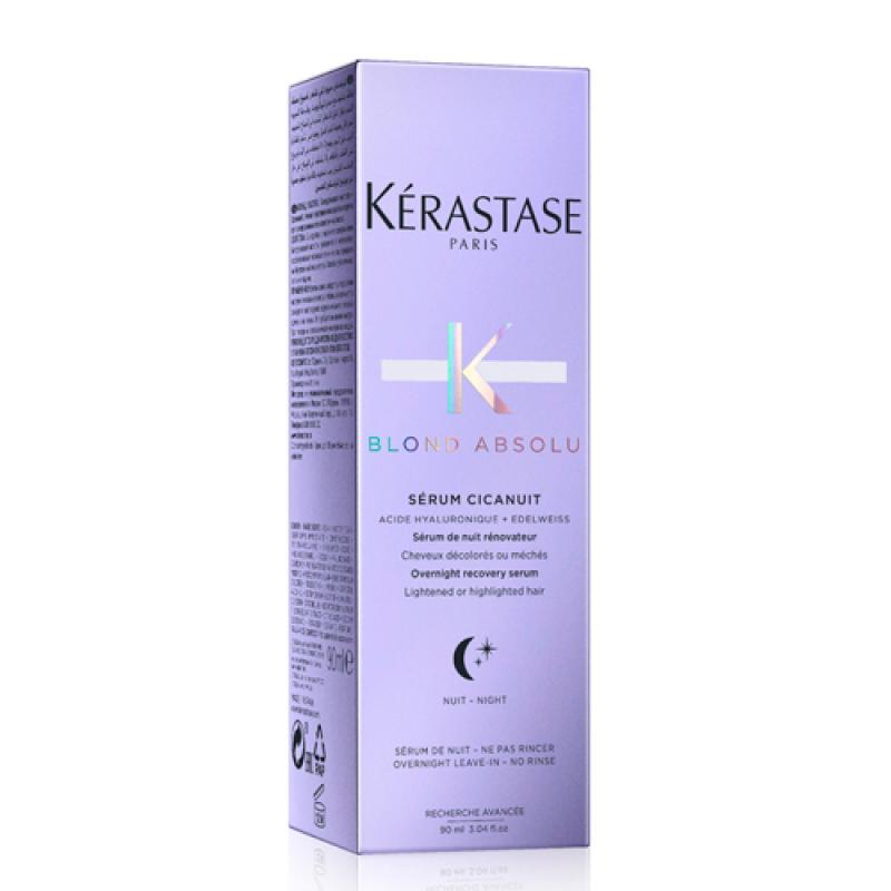Kerastase гамма Блонд Абсолю: Сыворотка ночная восст-ая для мелированных или осветленных волос 90 мл