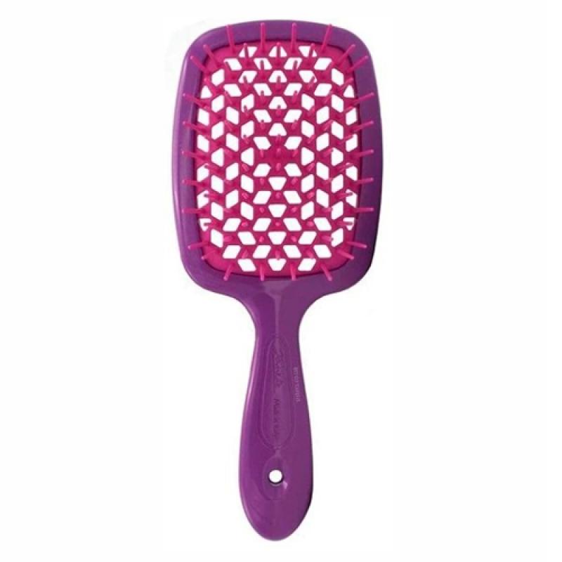 Janeke Superbrush расческа Маленькая Фиолетовая/Фуксия 17,5х7х3 СМ