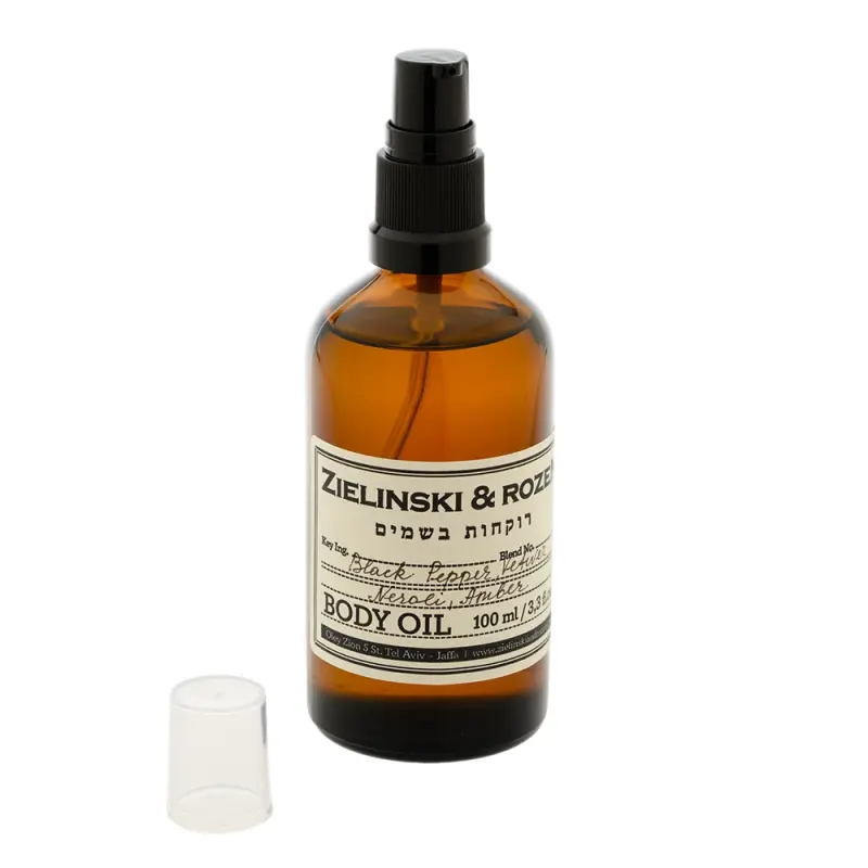 Zielinski & Rozen  Body Oil Black Pepper, Amber, Neroli  Масло для тела Черный перец, Амбра, Нероли 100мл