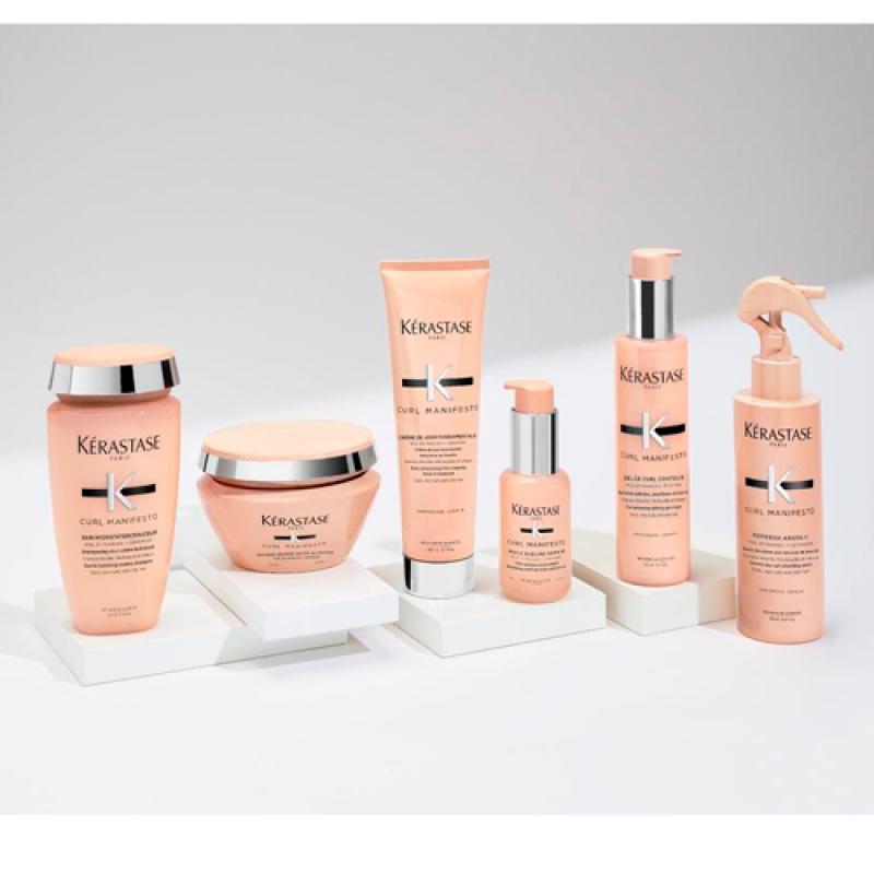 Kerastase гамма Кёрл Манифесто: Шампунь-Ванна для вьющихся и кудрявых волос Нуриссант, 250 мл