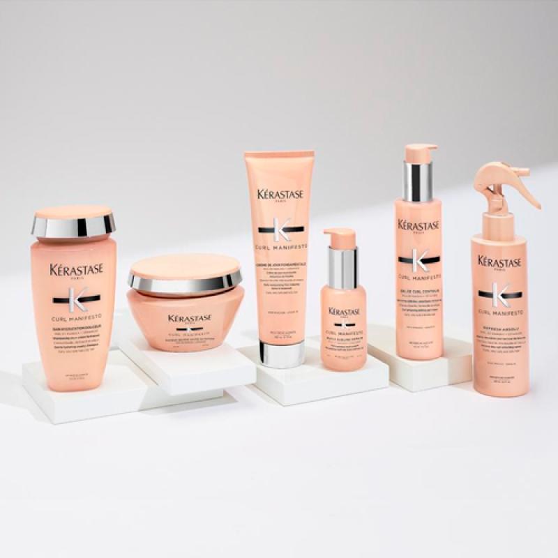 Kerastase гамма Кёрл Манифесто: Маска для вьющихся и кудрявых волос Нуриссант, 200 мл