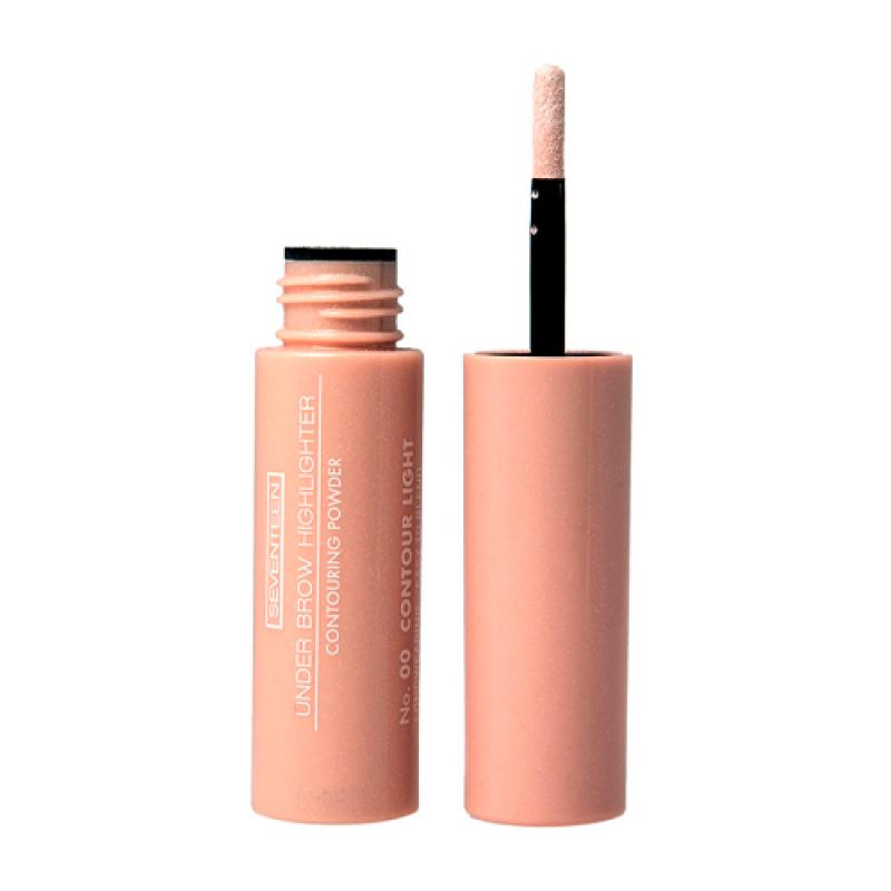 Seventeen Cosmetics Хайлайтер-пудра для бровей UNDER BROW HIGHLIGHTER т.00 св.бежевый перламутр
