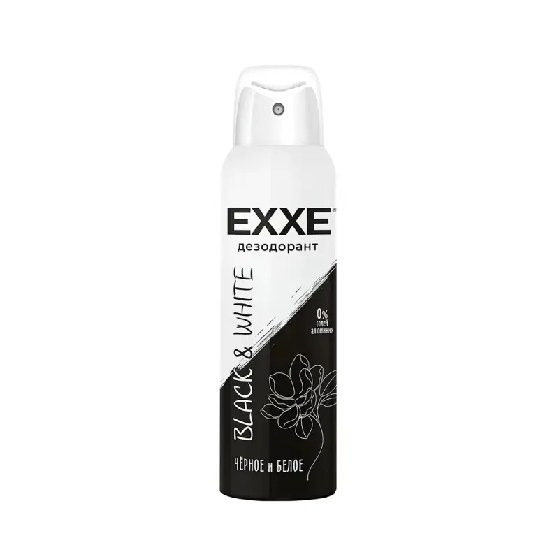 EXXE дезодорант Black & White, 150 мл