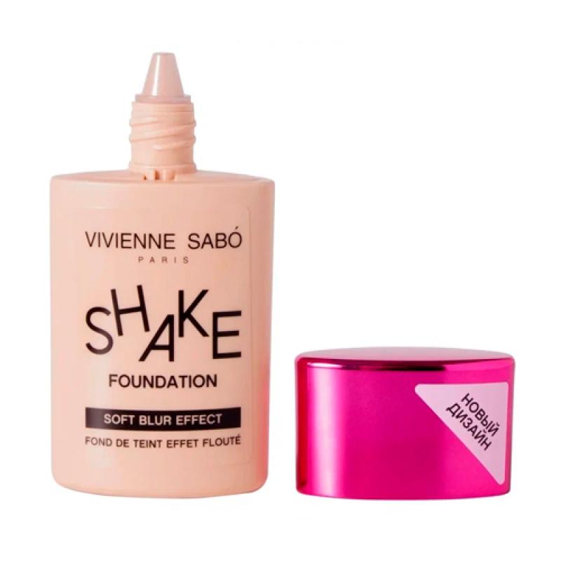 Vivienne Sabo Тональный крем с натуральным блюр эффектом Fond de teint effet floute Shakefoundationтон 04