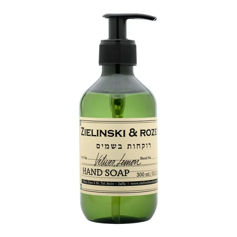 Zielinski & Rozen  Liquid soap Vetiver, Lemon, Bergamot  Жидкое мыло Ветивер, Лимон, Бергамот 300мл