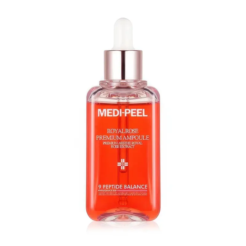 Medi-Peel ROYAL ROSE PRIMIUM AMPOULE Антивозрастная сыворотка для лица Medi-Peel Royal Rose Premium Ampoule с розой и пептидами 100 мл