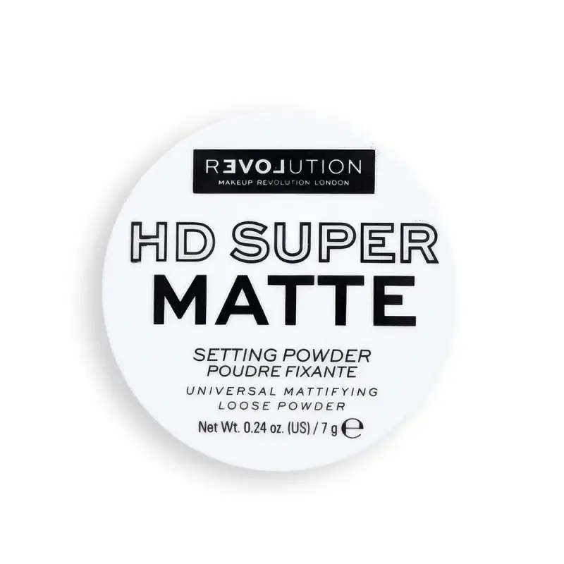 RELOVEREVOLUTION ПУДРА РАССЫПЧАТАЯ HD SUPER MATTE SETTING POWDER бесцветная