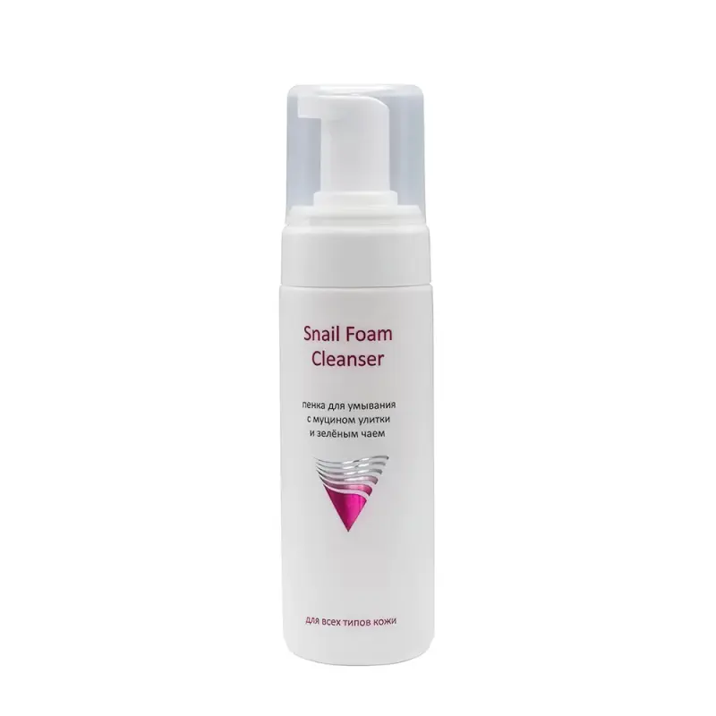 ARAVIA Professional Пенка для умывания с муцином улитки и зелёным чаем Snail Foam Cleanser, 160 мл
