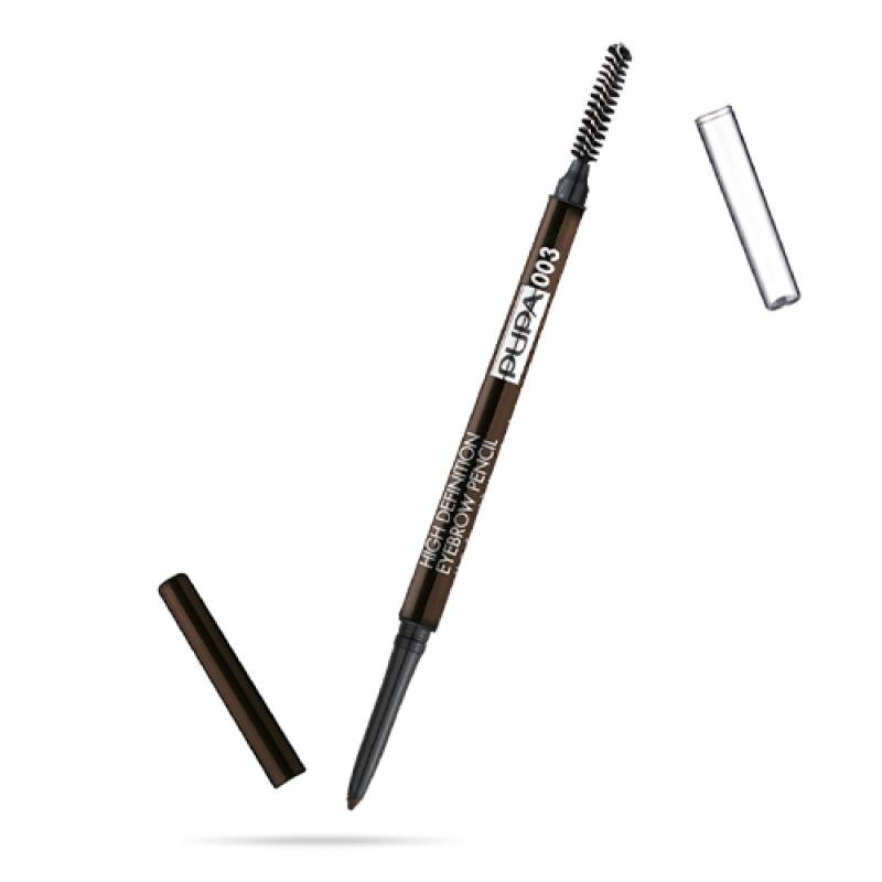 PUPA  Карандаш для бровей HIGH DEFINITION EYEBROW PENCIL тон 003 Темно-коричневый