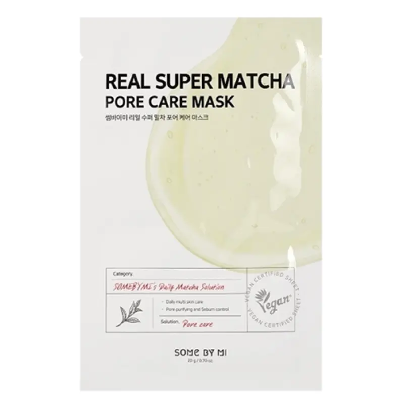 SOME BY MI REAL SUPER MATCHA PORE CARE MASK 20g