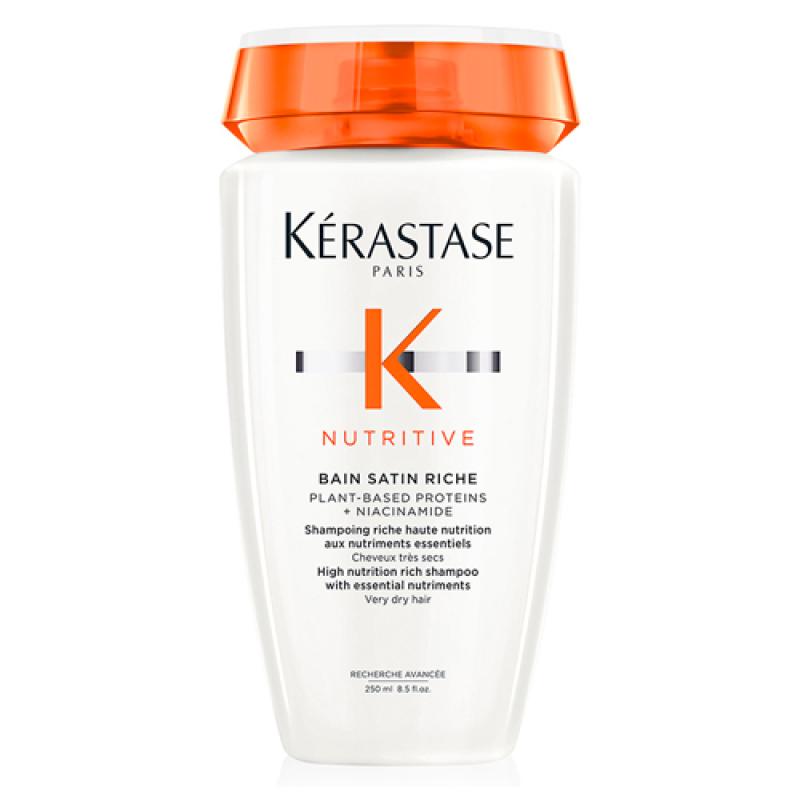 Kerastase Nutritive Bain Riche Satin насыщенный шампунь для очень сухих и чувствительных волос 250мл