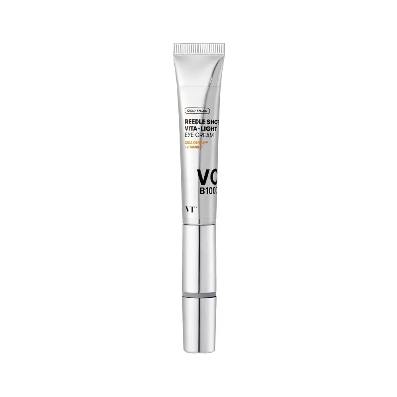 VT REEDLE SHOT VITA-LIGHT EYE CREAM Осветляющий крем с витамином С и микроиглами для кожи вокруг глаз 15 мл