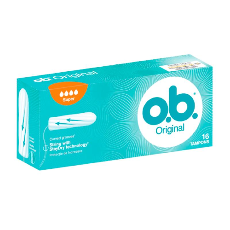 o.b.® Тампоны супер 16 шт (TR)