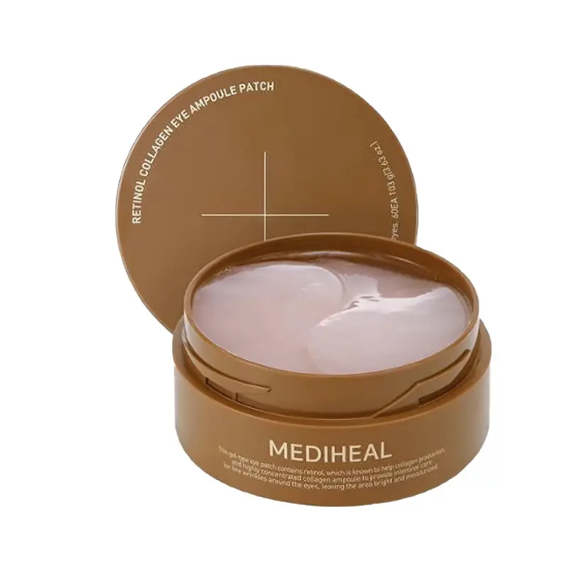MEDIHEAL RETINOL COLLAGEN EYE AMPOULE PATCH (TO BE RENEWED) Ампульные патчи для глаз 30 пар 103 г