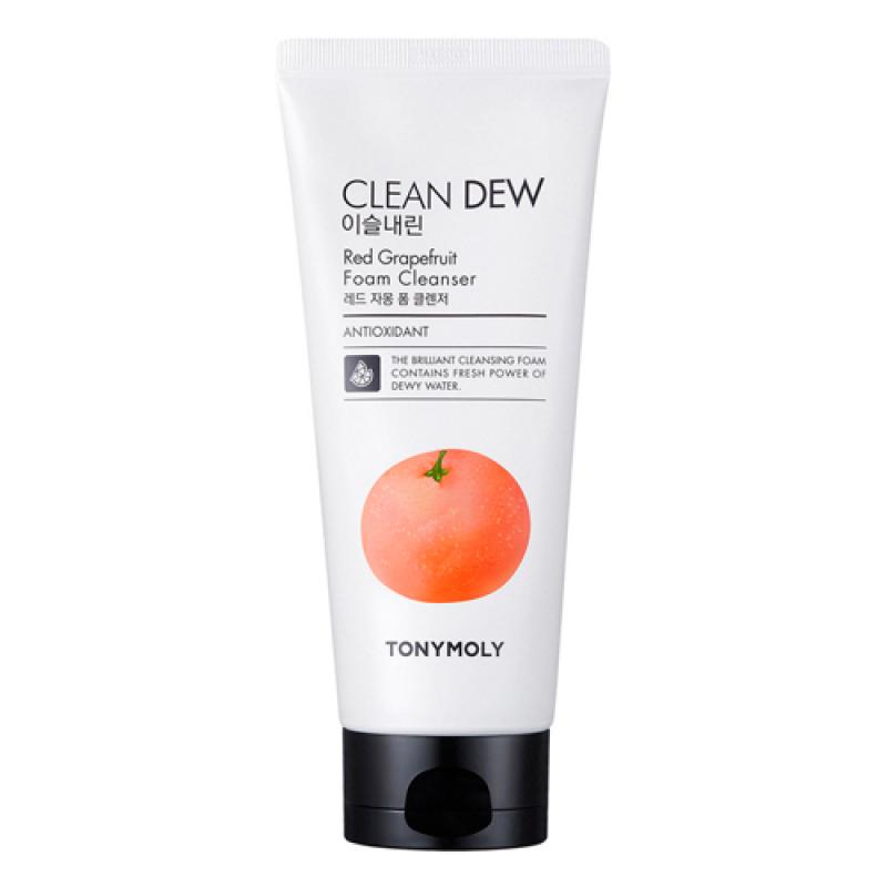 Tony Moly Пенка для умывания с экстрактом грейпфрута и чайного дерева CLEAN DEW RED GRAPEFRUIT FOAM CLEANSER