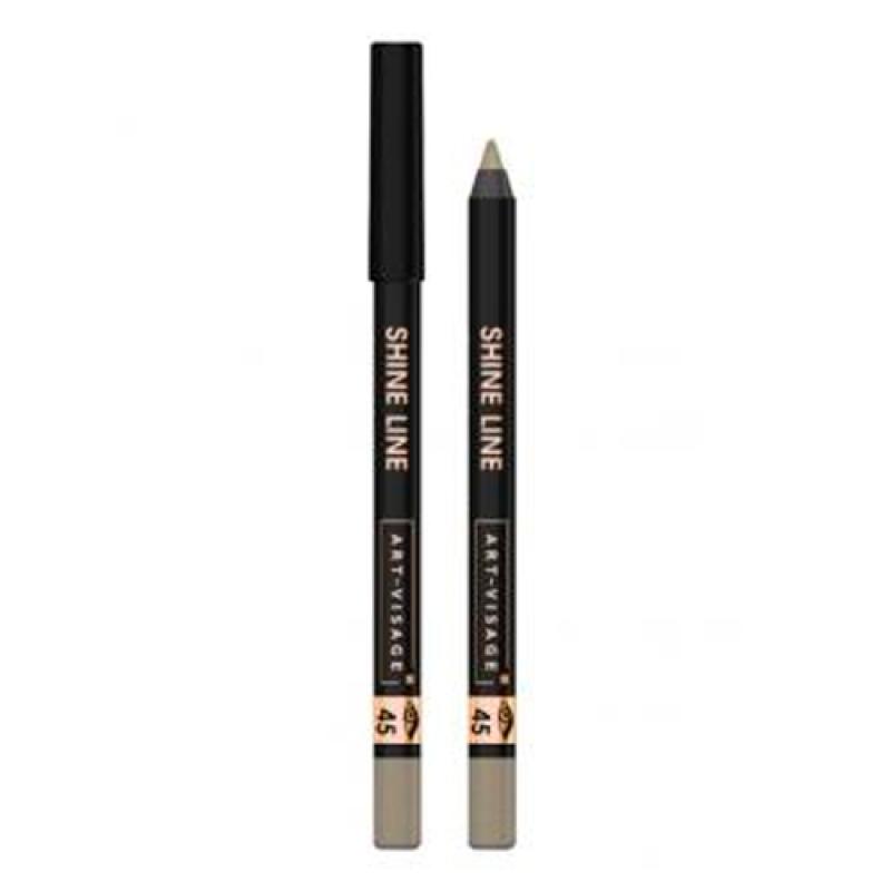 Art Visage Карандаш для глаз устойч водостойкий SHINE LINE 45 трюфель