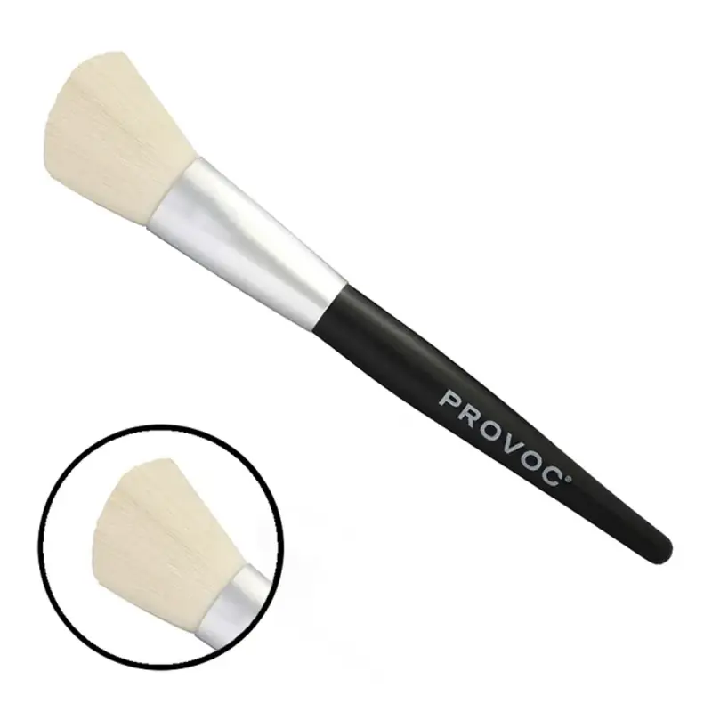 PROVOC Brush Angled Contour S401S Кисть для сухой коррекции лица S401S