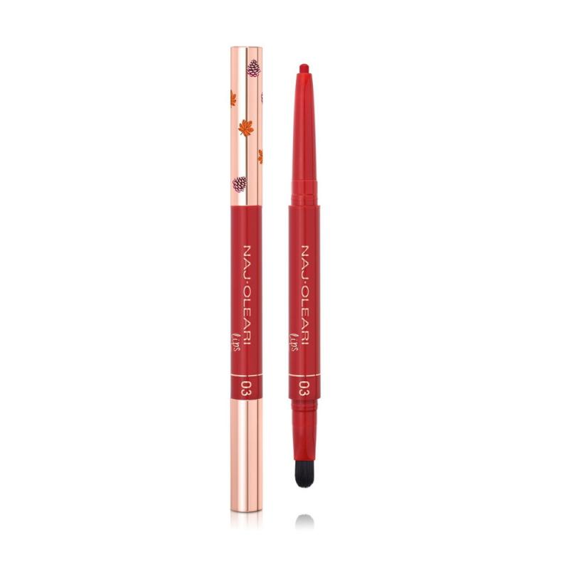 NAJ OLEARI  LASTING KISS 16H LIP LINER INTENSE RED