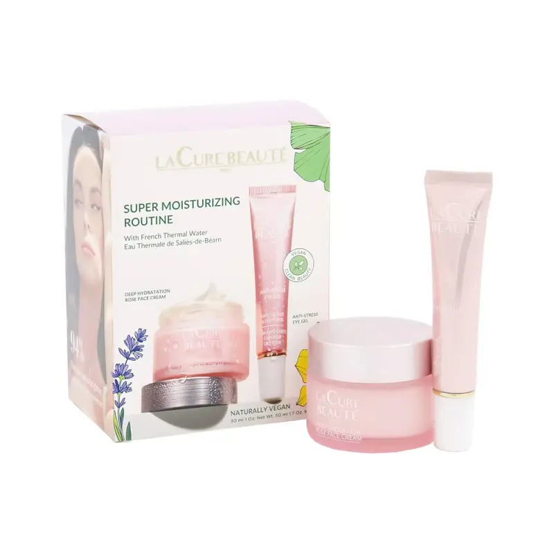 LA CURE BEAUTE SUPER MOISTURIZING ROUTINE COFFRET набор для лица