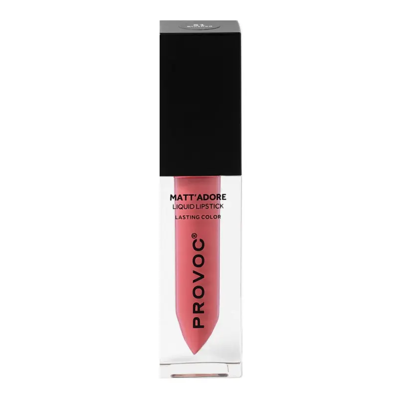 PROVOC MATT'ADORE Liquid Lipstick 51 Blushed Жидкая матовая помада MDR51