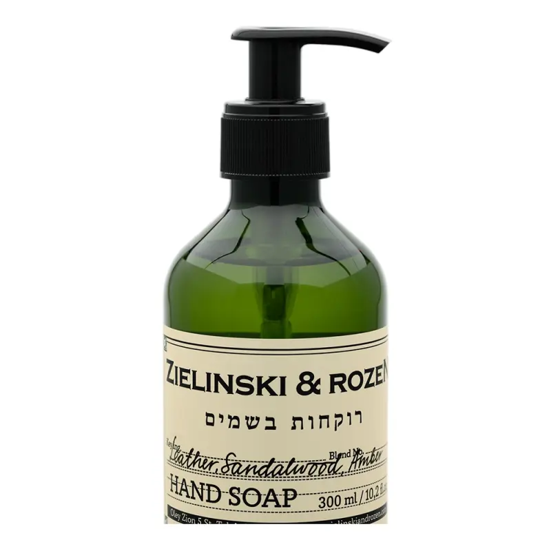 Zielinski & Rozen  Liquid soap Жидкое мыло 535 Кожа, Сандал, Амбра (300мл)