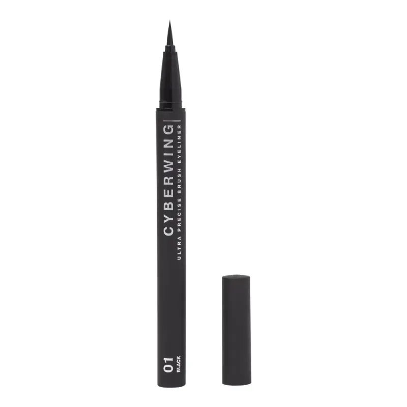 Influence Beauty Подводка для глаз с кистью / Eyeliner with brush Cyberwing тон/shade 01