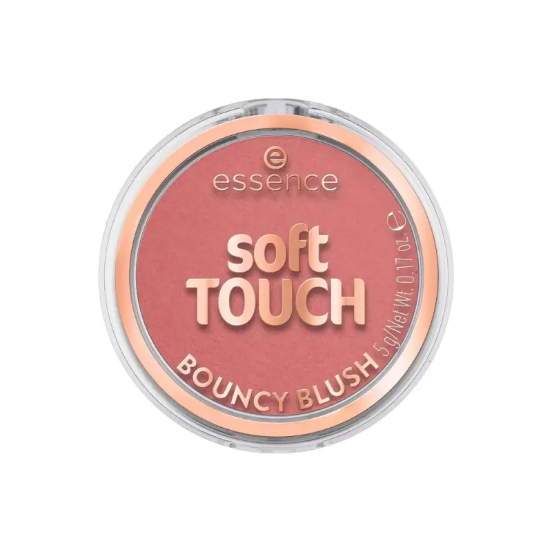 Essence Румяна пудро оброзующая soft TOUCH BOUNCY BLUSH 10 1уп