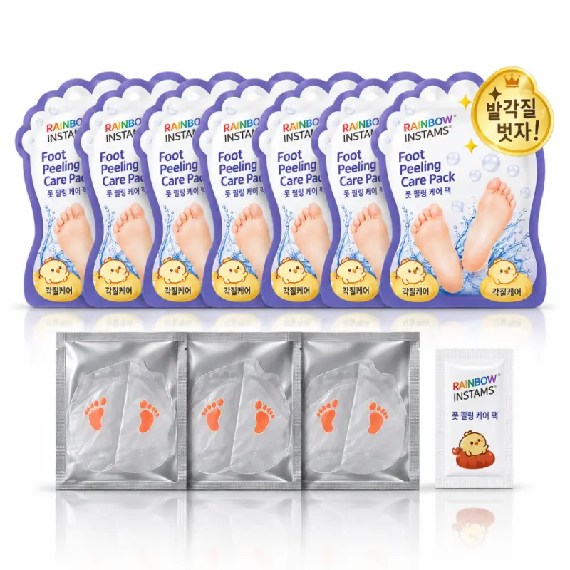 RAINBOW INSTAMS Foot Peeling Care Pack/Пилинг для ног, 40 г