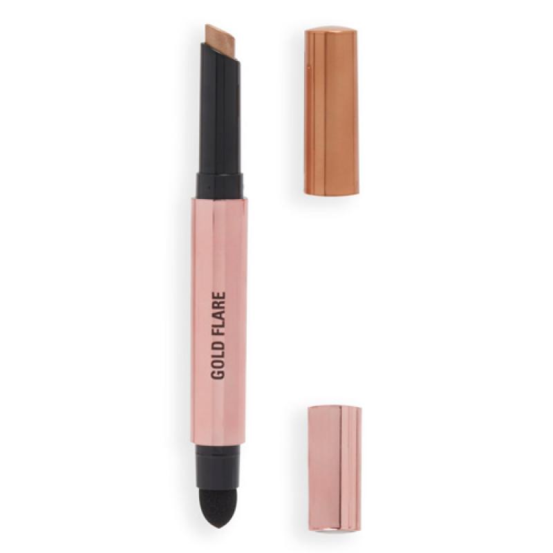 REVOLUTION ТЕНИ ДЛЯ ГЛАЗ В СТИКЕ LUSTRE WAND  Gold Flare