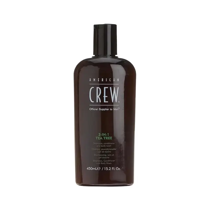 AMERICAN CREW 3-IN-1 TEA TREE Средство по уходу за волосами и телом 450 мл