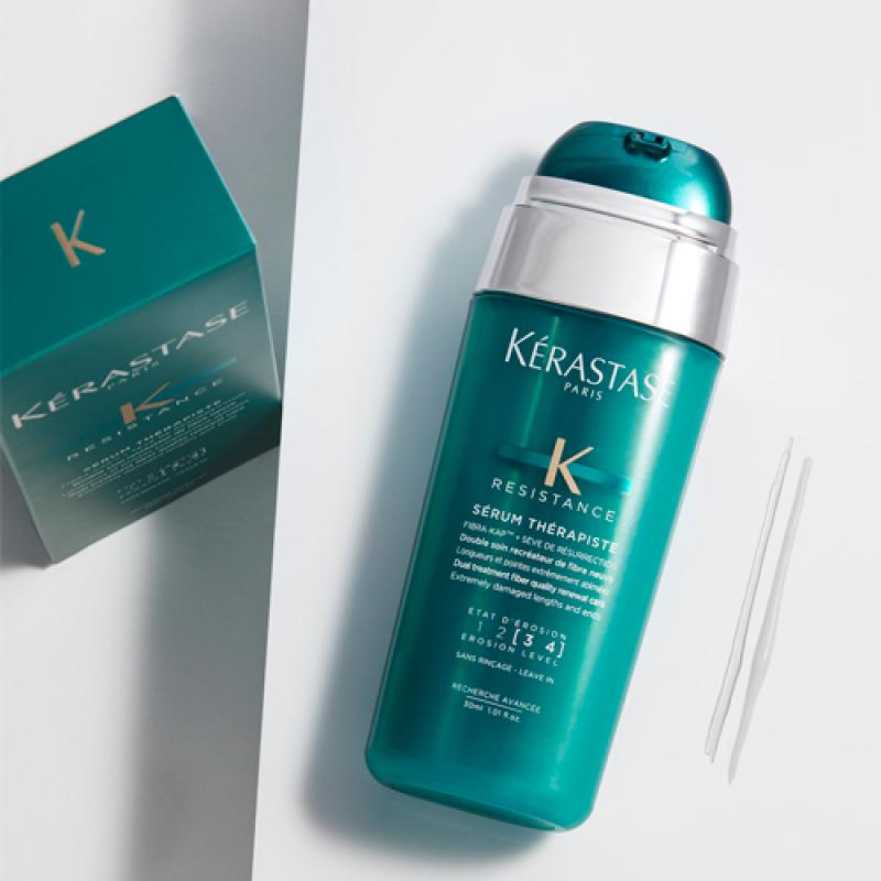 Kerastase гамма Резистанс: Сыворотка-уход двухфазная Терапист, 2*15 мл