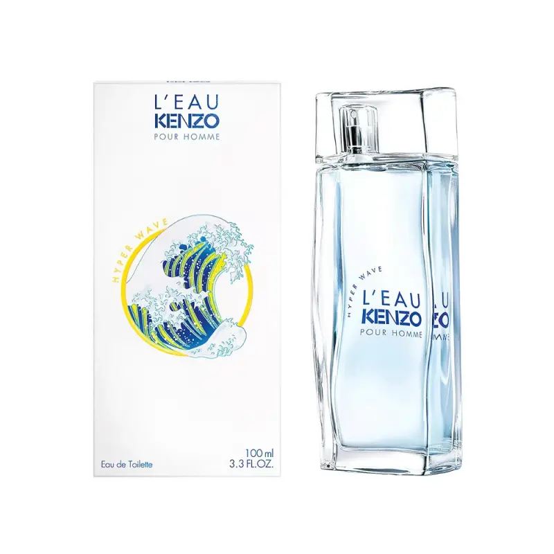 KENZO Туалетная вода L'EAU POUR HOMME HYPER WAVE (M) 100 мл