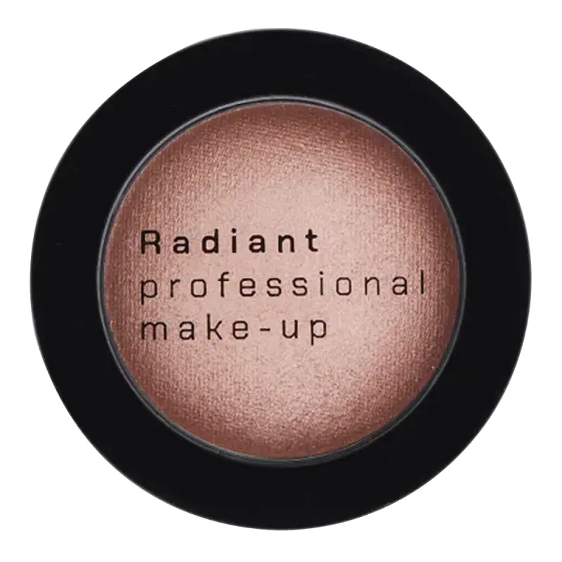 RADIANT  DIAMOND EFFECT SHADOW No 1 Тени для век компактные сияющие DIAMOND EFFECT SHADOW, т. 1 пыльный розовый беж