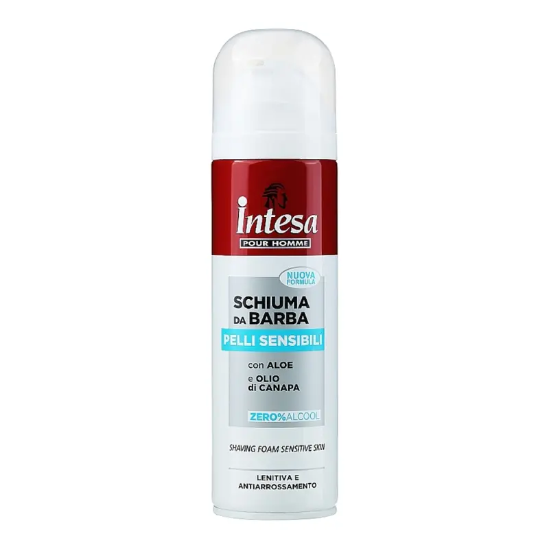 INTESA Пена для бритья  POUR HOMME SHAVING FOAM SENSITIVE 300 ML